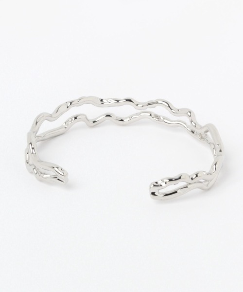 Heather(ヘザー)の「Wツイストメタルバングル 297769(バングル/リストバンド・レディース・シルバー/ゴールド・ONE SIZE)」の3枚目の写真