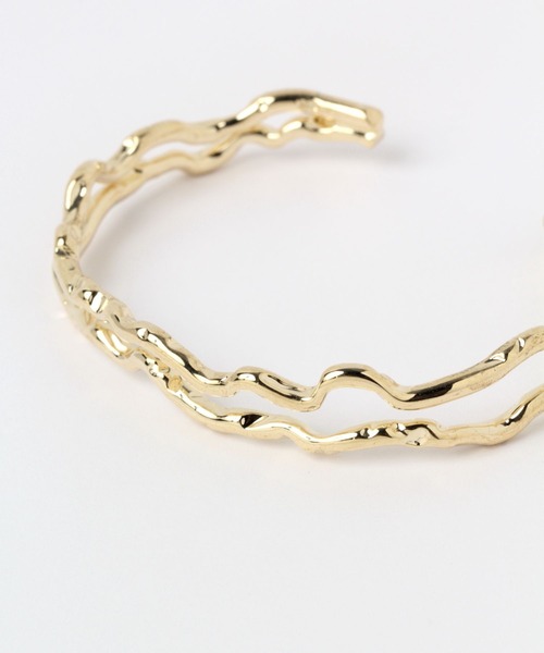 Heather(ヘザー)の「Wツイストメタルバングル 297769(バングル/リストバンド・レディース・シルバー/ゴールド・ONE SIZE)」の6枚目の写真