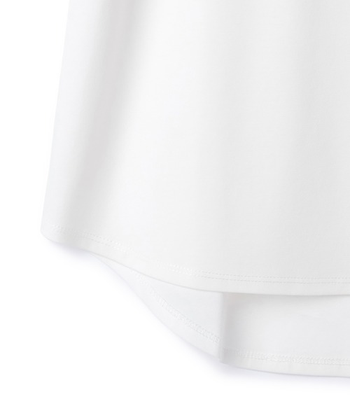 A/C DESIGN BY ALPHA CUBIC(エーシーデザインバイアルファキュービック)の「【接触冷感】パフュームプリントTシャツ(Tシャツ/カットソー・レディース・ライトグレー/ブラック/オフホワイト・LL/M/L)」の15枚目の写真