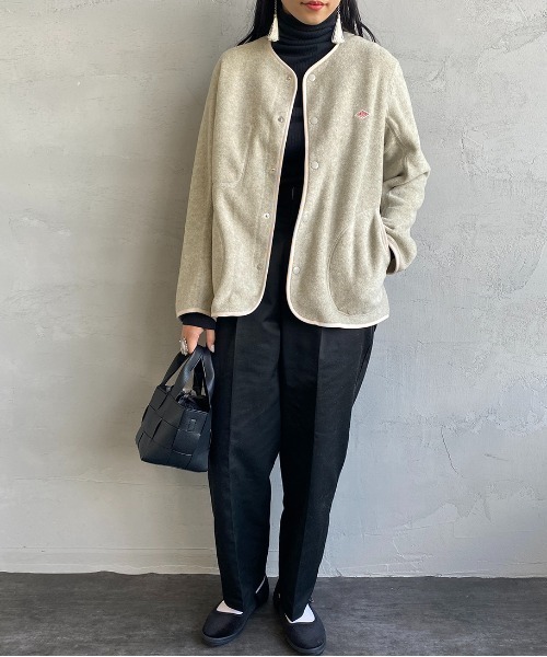 【極美品、貴重カラー】ダントン　フリース　ジャケット　ノーカラー　カーディガン 楽天市場】2025秋冬♪ メンズ40-44 ダントン ノーカラー