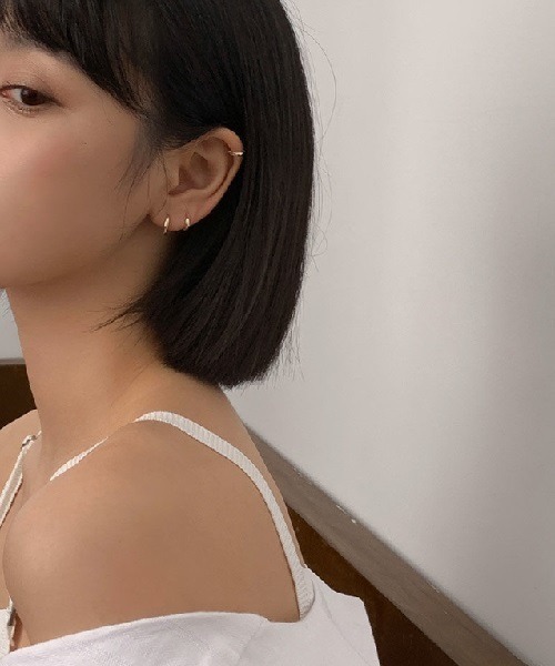 Ritomo De Ricco（リトモ・デ・リコ）の「オールシルバー925　シンプルループピアス（ピアス（両耳用）・レディース・シルバー/シルバー系その他/シルバー系その他2/ゴールド系その他/ゴールド系その他2/ゴールド/シルバー系その他3・FREE）」の16枚目の写真