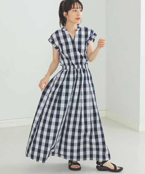 極美品✨ ビームスハート スリーピース マーチンソン ネイビー チェック 50 極美品✨ ビームスハート スリーピース マーチンソン ネイビー