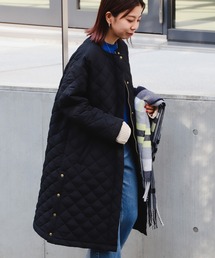 B:MING by BEAMS / キルト ロング コート