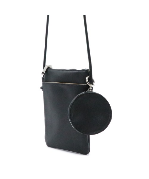 POUTOJOURU（ポートジュール）の「【ポートジュール】　フェイクレザーマルチケース　コインケース付き（ショルダーバッグ・レディース・アイボリー/ブラック/ダークブラウン/グレイッシュベージュ・FREE）」の5枚目の写真