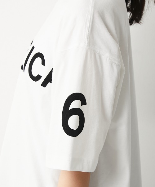CHIC STYLE(シックスタイル)の「<大きいサイズ>綿100%フロッキープリントTシャツ シックスタイル(Tシャツ/カットソー・レディース・オフホワイト/モカ・7/8/2/3/4/6/5)」の17枚目の写真