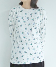 Malle | malle 花柄サーマル　ロングＴシャツ(Tシャツ/カットソー)