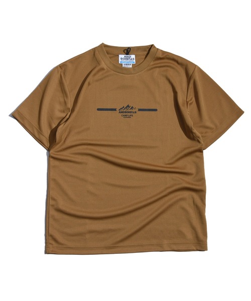 Satellite（サテライト）の「【SATELLITE(サテライト)】OUT CRUISER TEE/LOGO2 / ワイドシルエット / 吸汗速乾/ ドライフィット（Tシャツ/カットソー・メンズ・ブラック/ベージュ/カーキ・M/L）」の9枚目の写真