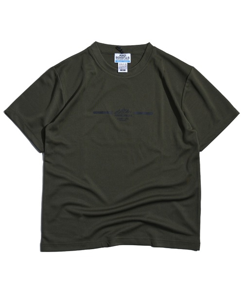 Satellite（サテライト）の「【SATELLITE(サテライト)】OUT CRUISER TEE/LOGO2 / ワイドシルエット / 吸汗速乾/ ドライフィット（Tシャツ/カットソー・メンズ・ブラック/ベージュ/カーキ・M/L）」の12枚目の写真