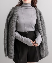 mystic | 【大人気再入荷アイテム！】ウール混シャギーカーディガン(カーディガン/ボレロ)