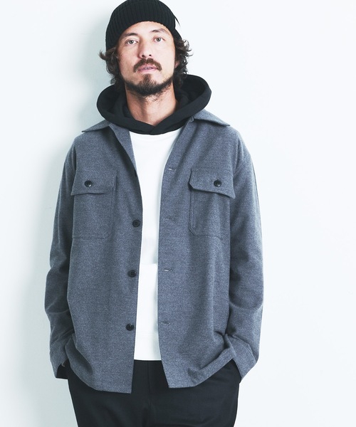 Magine（マージン）の「CTN STRETCH MOLESKIN UTILITY SHIRTS JKT 