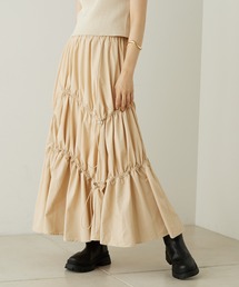 Chico（チコ）の「ドロストナイロンボリュームスカート（スカート・レディース）」