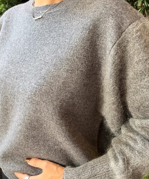 新品 22AW アルアバイル トリニティWフェイスプルオーバー グレー