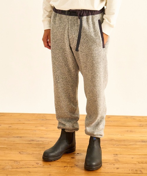 NANGA(ナンガ)の「POLARTEC FLEECE JOGGER PANTS / ポーラテックフリースジョガーパンツ(その他パンツ・メンズ・ブラック/カーキ/グレー・M/L/S/XL)」の5枚目の写真