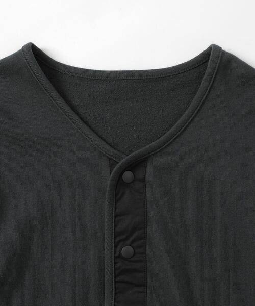 coen(コーエン)の「【coen キッズ/ジュニア】ミニ裏毛Vネックカーディガン(カーディガン/ボレロ・キッズ・ケリー/ブラック・110/130/100/120/150/140)」の10枚目の写真