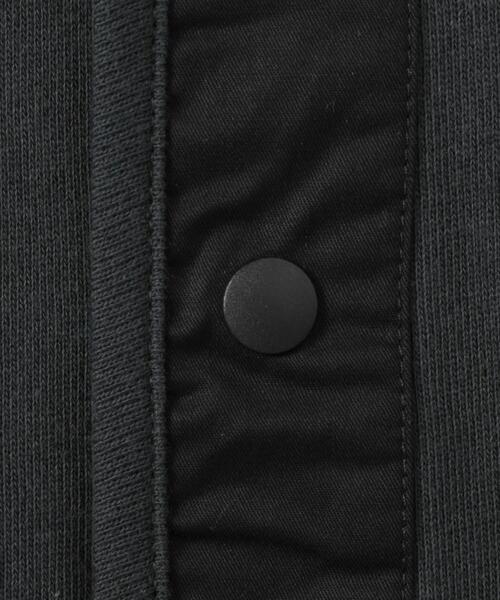 coen(コーエン)の「【coen キッズ/ジュニア】ミニ裏毛Vネックカーディガン(カーディガン/ボレロ・キッズ・ケリー/ブラック・110/130/100/120/150/140)」の9枚目の写真