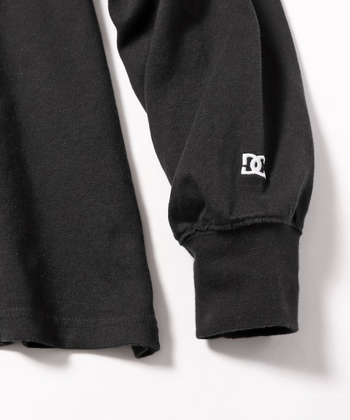 DC SHOES(ディーシーシューズ)の「DC SHOES/ディーシーシューズ COLORBLOCKS POLO LS 長袖ポロシャツ フロントロゴ(ポロシャツ・メンズ・ホワイト/ブラック・L/XL/M)」の9枚目の写真