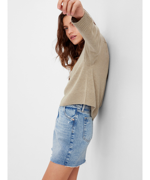GAP(ギャップ)の「クルーネック プルオーバーセーター(ニット/セーター・レディース・ライトブルー/ナチュラル/ネイビー/ピンク・S/L/XL/M/XXS/XS)」の6枚目の写真