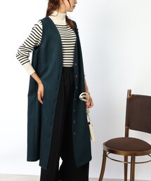 DRESKIP | ジレにもなるジャンスカ(スカート)