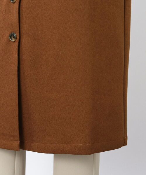 DRESKIP（ドレスキップ）の「◆ジレにもなるジャンスカ（スカート・レディース・ブラック/ダークグリーン/キャメル・02/03）」の9枚目の写真