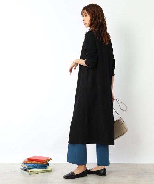 DRESKIP（ドレスキップ）の「◆ジレにもなるジャンスカ（スカート・レディース・ブラック/ダークグリーン/キャメル・02/03）」の15枚目の写真