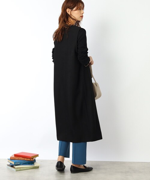 DRESKIP（ドレスキップ）の「◆ジレにもなるジャンスカ（スカート・レディース・ブラック/ダークグリーン/キャメル・02/03）」の16枚目の写真