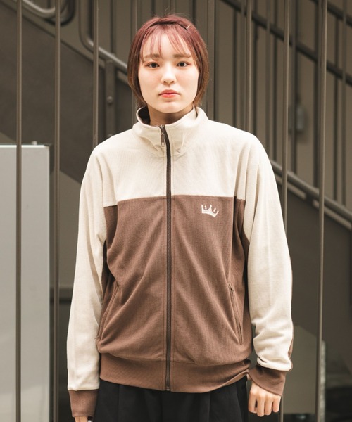BROKEN BASE(ブロークンベース)の「バックプリントトラックジャケット(その他アウター・メンズ・ネイビー/ブラウン・MEDIUM/LARGE)」の16枚目の写真