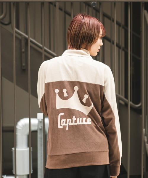 BROKEN BASE(ブロークンベース)の「バックプリントトラックジャケット(その他アウター・メンズ・ネイビー/ブラウン・MEDIUM/LARGE)」の18枚目の写真