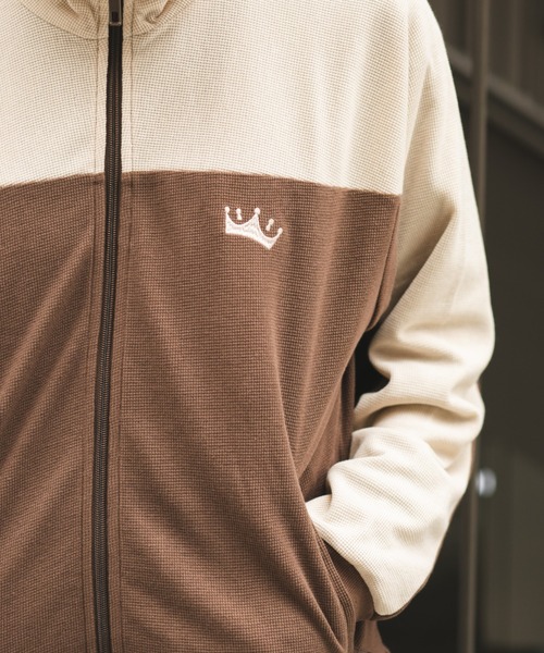 BROKEN BASE(ブロークンベース)の「バックプリントトラックジャケット(その他アウター・メンズ・ネイビー/ブラウン・MEDIUM/LARGE)」の19枚目の写真