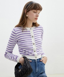 スリムニット ショートカーディガン FQ22S166【Fano Studios】