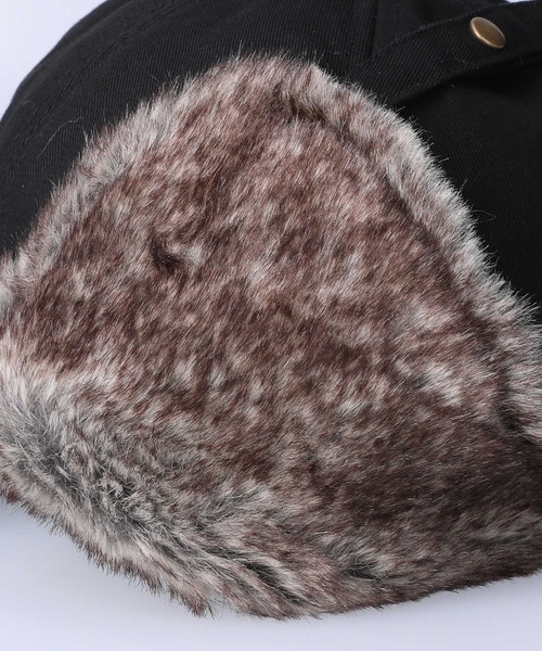 CAMP7（キャンプセブン）の「【CAMP7】フライトキャップ（キャップ・レディース・ブラック/ベージュ・フリー）」の12枚目の写真