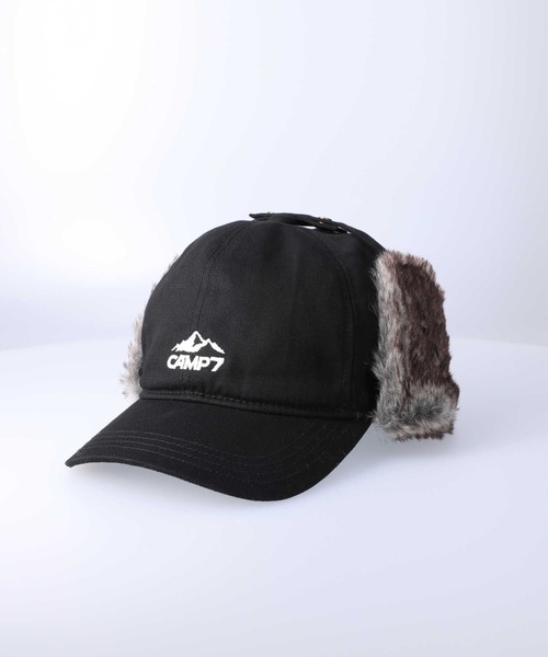CAMP7（キャンプセブン）の「【CAMP7】フライトキャップ（キャップ・レディース・ブラック/ベージュ・フリー）」の14枚目の写真