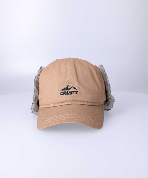 CAMP7（キャンプセブン）の「【CAMP7】フライトキャップ（キャップ・レディース・ブラック/ベージュ・フリー）」の15枚目の写真