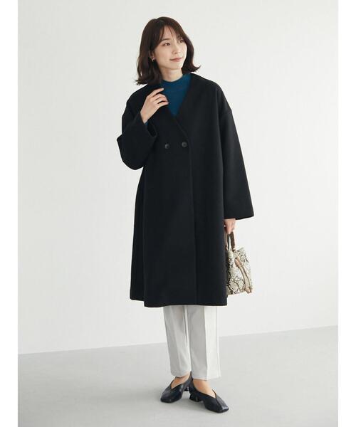 Green　Parks（グリーンパークス）の「美脚クリーンパンツ（スラックス・レディース・ブラック/ライトグレー/ブルー・M/L）」の15枚目の写真