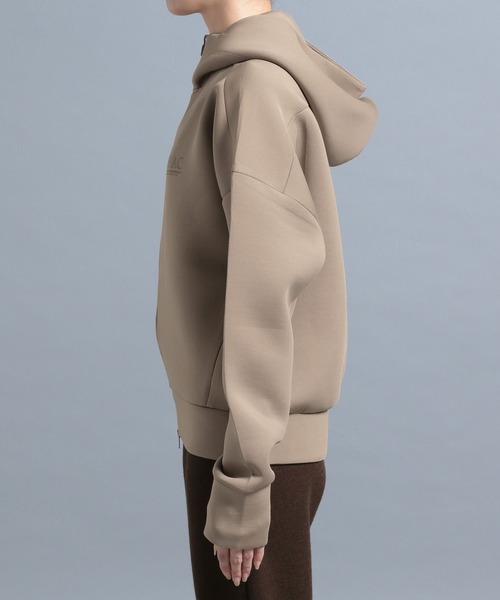 HEREIAM（ヘレイアム）の「【HEREIAM】メロウダンボールパーカー（パーカー・レディース・ベージュ/ネイビー・FREE）」の6枚目の写真