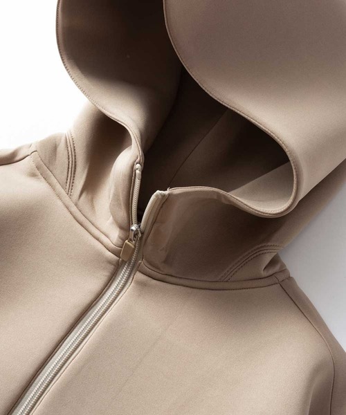 HEREIAM（ヘレイアム）の「【HEREIAM】メロウダンボールパーカー（パーカー・レディース・ベージュ/ネイビー・FREE）」の22枚目の写真