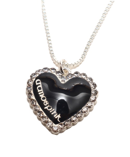 atmos pink（アトモスピンク）の「atmos pink ハートビジューネックレス / アトモスピンク ハートビジューネックレス（ネックレス・レディース・ゴールド/シルバー・FREE）」の7枚目の写真