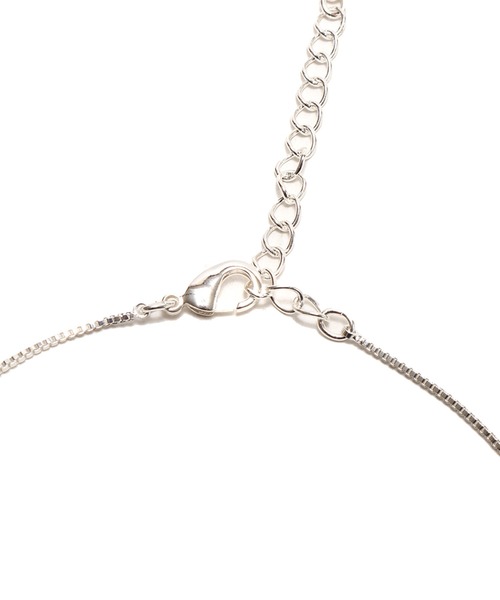 atmos pink（アトモスピンク）の「atmos pink ハートビジューネックレス / アトモスピンク ハートビジューネックレス（ネックレス・レディース・ゴールド/シルバー・FREE）」の8枚目の写真