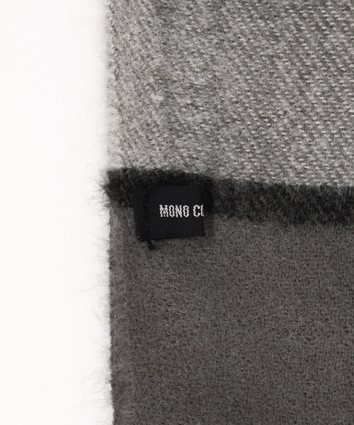 MONO　COMME CA（モノコムサ）の「ブロックチェック柄　ストール（ストール/ショール・レディース・ブラック系/ベージュ/イエロー/サックスブルー・FREE）」の21枚目の写真