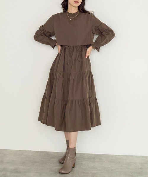 ブランド古着 長袖ワンピース ワンピース W Closet ダブルクローゼット のファッション通販 Zozoused