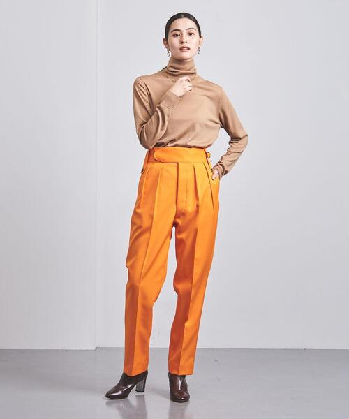 UNITED ARROWS（ユナイテッドアローズ）の「W 16G タートルネック ニット（ニット/セーター・レディース・オフホワイト/ブラック/ベージュ・FREE）」の11枚目の写真