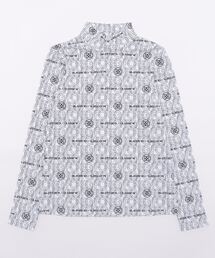 G/FORE（ジーフォア）の「《G/FORE》WOMENS COLORADOレイヤードロゴ 長袖モックネック（Tシャツ/カットソー）」