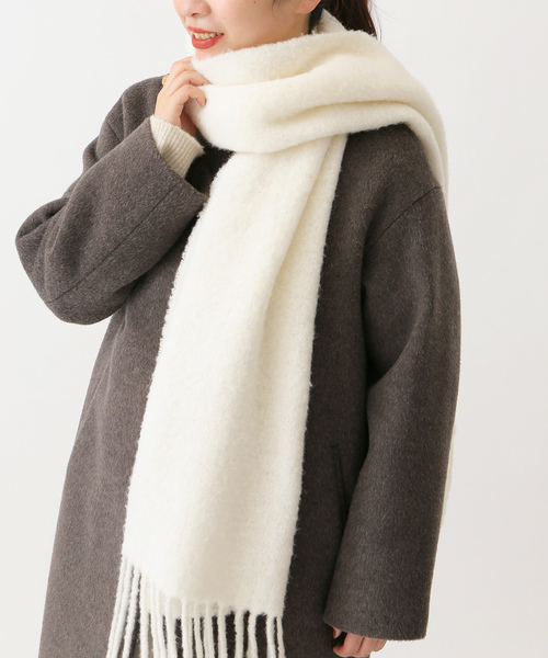 新品未使用　IENA アルパカ混ストール　マフラー IENA（イエナ）の「【IENA】アルパカ混ストール（マフラー）」 - WEAR