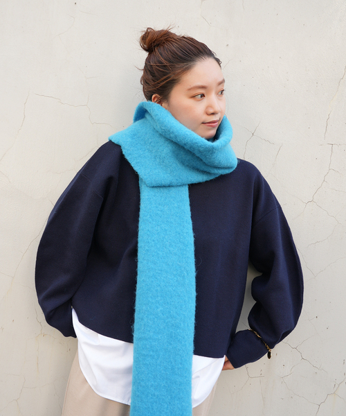 新品未使用　IENA アルパカ混ストール　マフラー IENA（イエナ）の「【IENA】アルパカ混ストール（マフラー）」 - WEAR