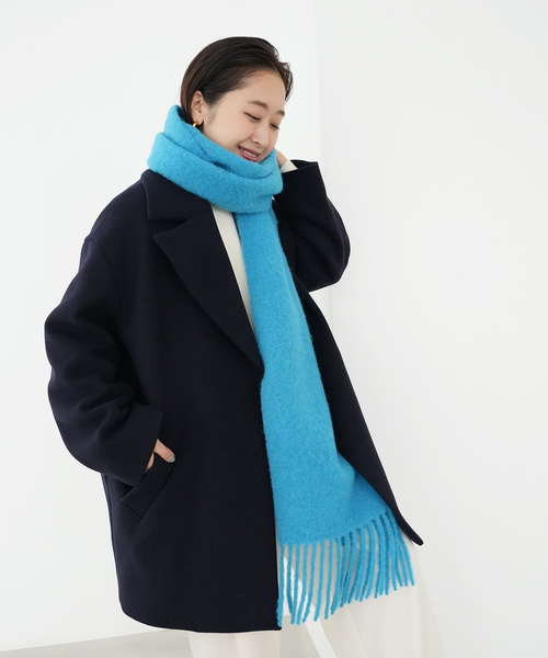 新品未使用　IENA アルパカ混ストール　マフラー IENA（イエナ）の「【IENA】アルパカ混ストール（マフラー）」 - WEAR