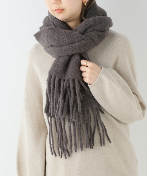 新品未使用　IENA アルパカ混ストール　マフラー IENA（イエナ）の「【IENA】アルパカ混ストール（マフラー）」 - WEAR