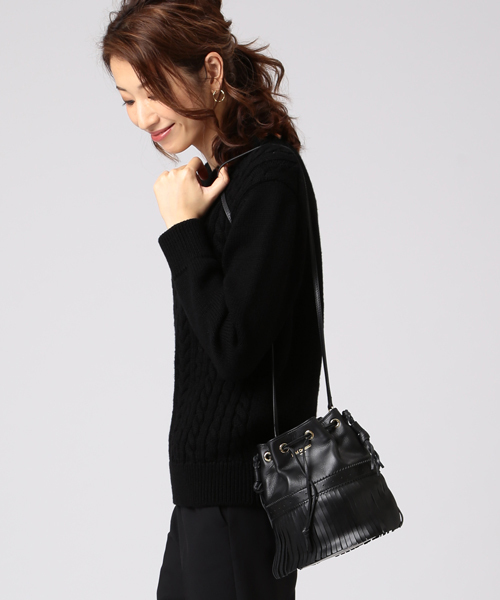 J&M Davidson（ジェイアンドエムデヴィッドソン）の「●J&M Davidson / "M CARNIVAL" フリンジ ショルダーバッグ（ショルダーバッグ・レディース・ホワイト/ブラック/オレンジ/グリーン・ONE SIZE）」の16枚目の写真