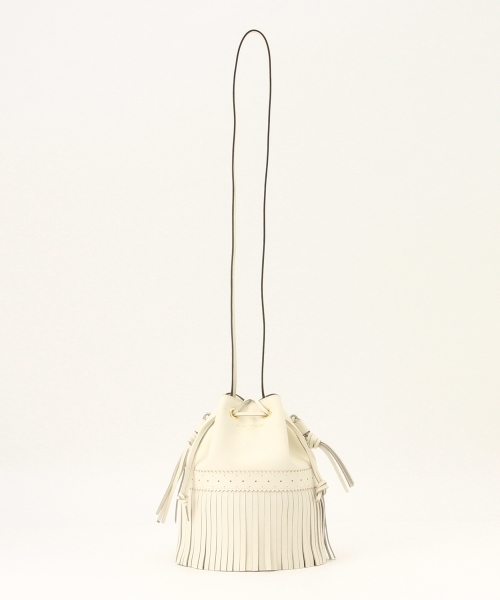 J&M Davidson（ジェイアンドエムデヴィッドソン）の「●J&M Davidson / "M CARNIVAL" フリンジ ショルダーバッグ（ショルダーバッグ・レディース・ホワイト/ブラック/オレンジ/グリーン・ONE SIZE）」の6枚目の写真