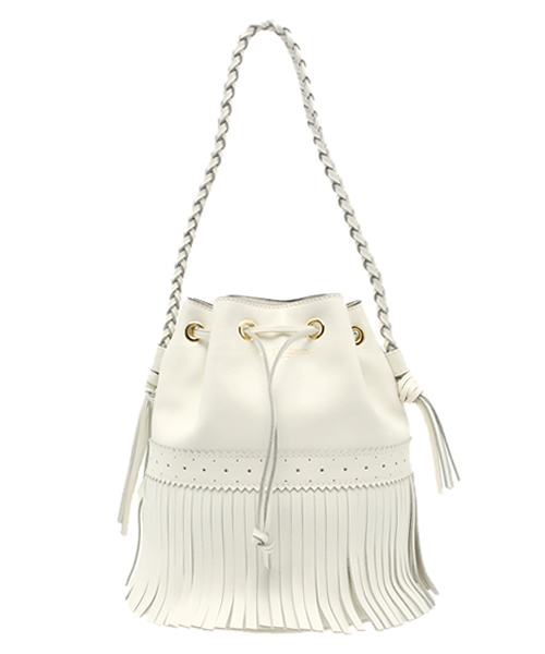 J&M Davidson（ジェイアンドエムデヴィッドソン）の「●J&M Davidson / "M CARNIVAL" フリンジ ショルダーバッグ（ショルダーバッグ・レディース・ホワイト/ブラック/オレンジ/グリーン・ONE SIZE）」の18枚目の写真