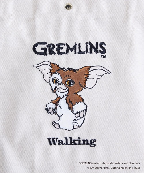 BIRTHDAY BAR（バースデイバー）の「【Gremlins グレムリン】ギズモ パイピングトートバッグ（トートバッグ・レディース・ブラウン/ブルーグレー・フリー）」の9枚目の写真