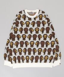 A BATHING APE（アベイシングエイプ）の「BABY MILO OVERSIZED KNIT L